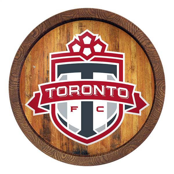 Toronto FC: "Faux" Barrel Top Sign  