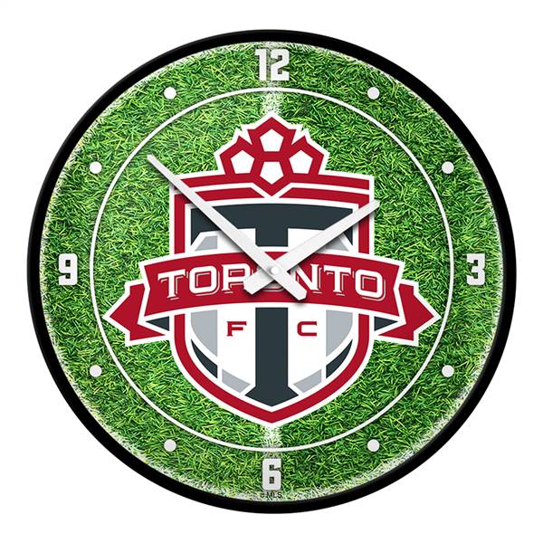 Toronto FC: Pitch - Modern Disc Wall Clock