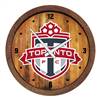 Toronto FC: "Faux" Barrel Top Clock  