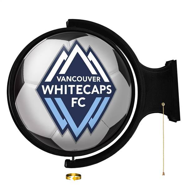 Vancouver Whitecaps FC: Soccer Ball - Original Round Rotating Lighted Wall Sign