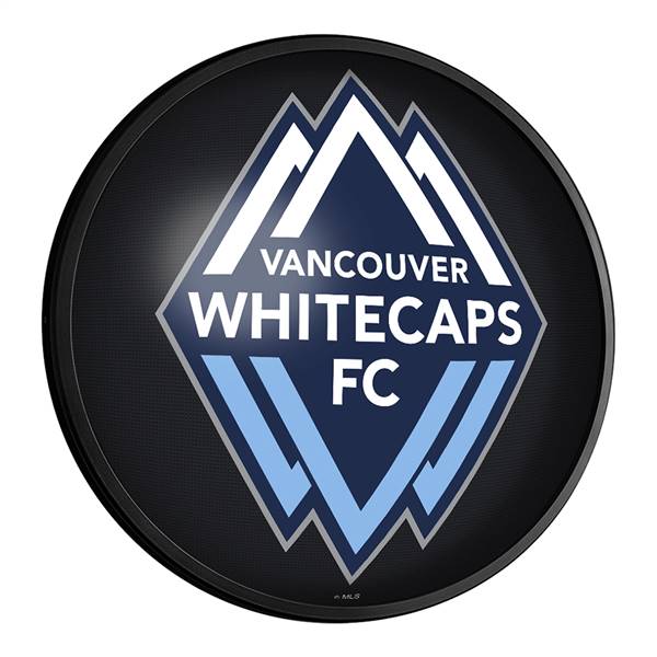 Vancouver Whitecaps FC: Round Slimline Lighted Wall Sign