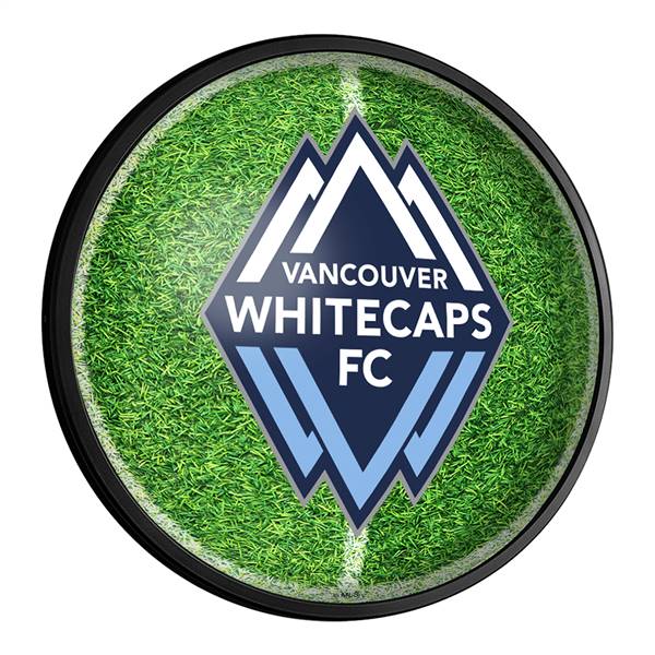 Vancouver Whitecaps FC: Pitch - Round Slimline Lighted Wall Sign