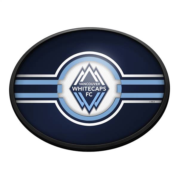 Vancouver Whitecaps FC: Oval Slimline Lighted Wall Sign