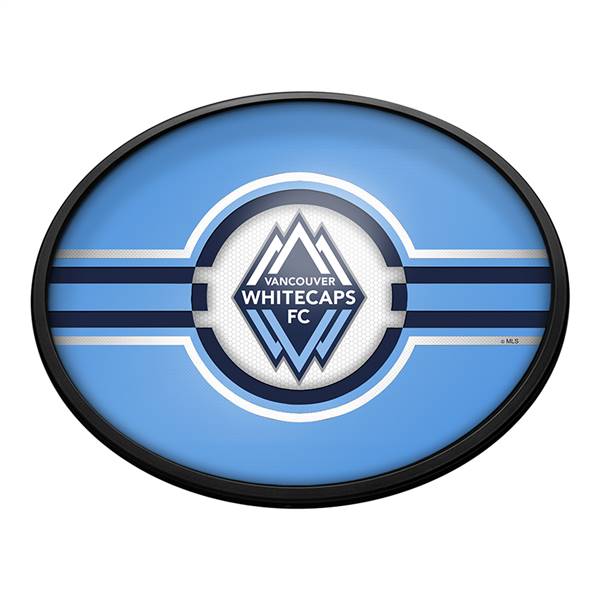 Vancouver Whitecaps FC: Oval Slimline Lighted Wall Sign