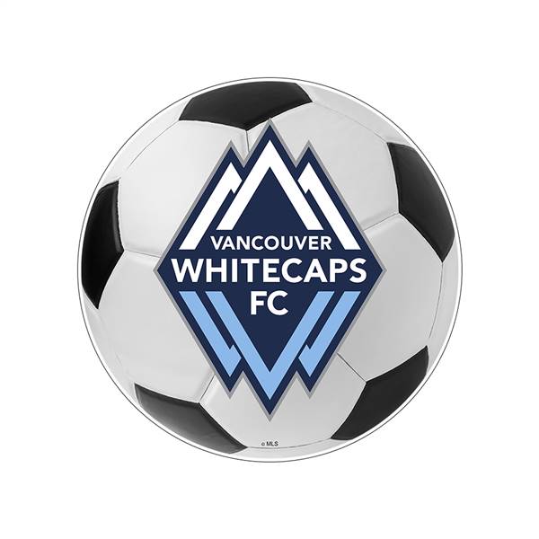 Vancouver Whitecaps FC: Soccer Ball - Edge Glow Lighted Wall Sign