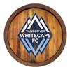 Vancouver Whitecaps FC: Weathered "Faux" Barrel Top Sign  