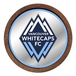 Vancouver Whitecaps FC: Barrel Top Framed Mirror Mirrored Wall Sign