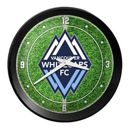 Vancouver Whitecaps FC: Pitch - Ribbed Frame Wall Clock