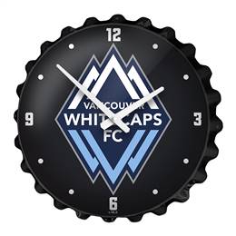 Vancouver Whitecaps FC: Bottle Cap Wall Clock