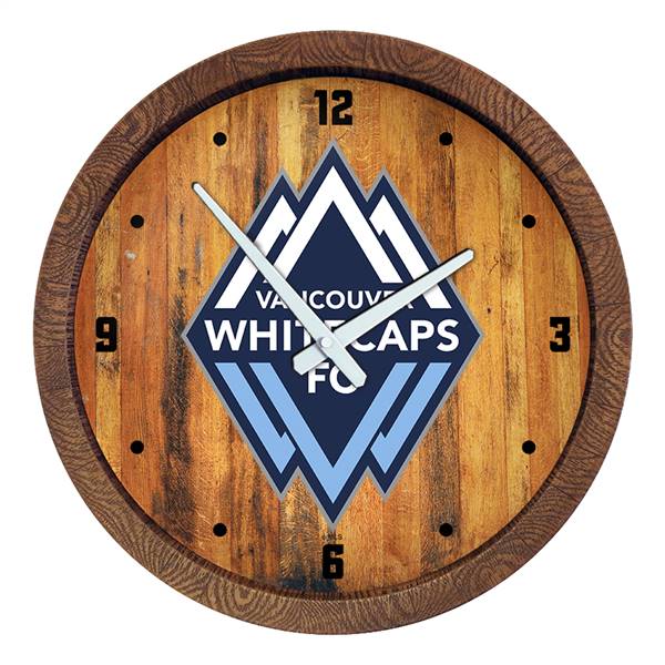 Vancouver Whitecaps FC: "Faux" Barrel Top Clock  