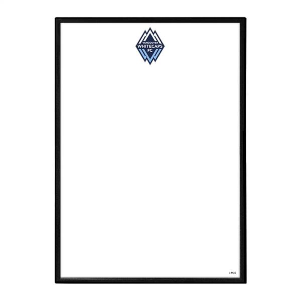 Vancouver Whitecaps FC: Framed Dry Erase Wall Sign