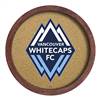 Vancouver Whitecaps FC: "Faux" Barrel Framed Cork Board  