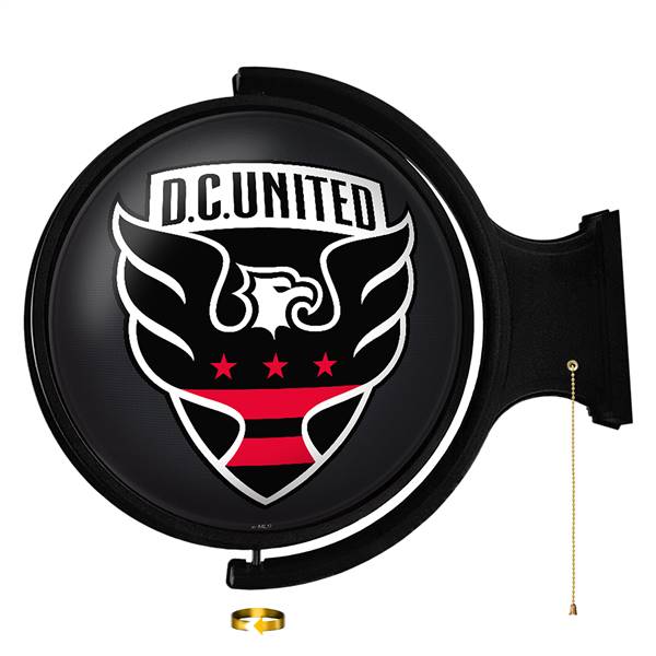 D.C. United: Original Round Rotating Lighted Wall Sign  