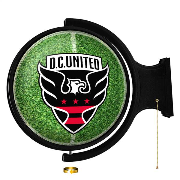 D.C. United: Pitch - Original Round Rotating Lighted Wall Sign  