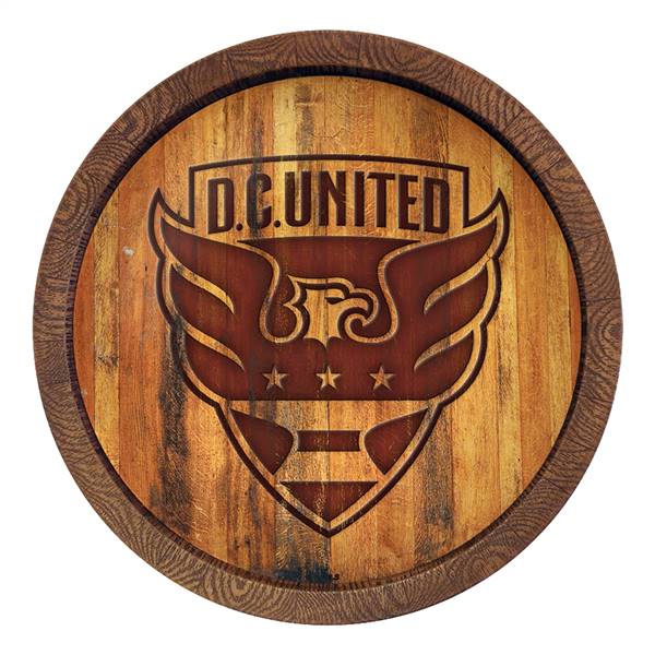 D.C. United: Branded "Faux" Barrel Top Sign  
