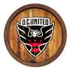 D.C. United: Weathered "Faux" Barrel Top Sign  