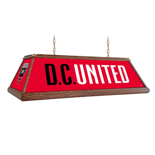 D.C. United: Premium Wood Pool Table Light