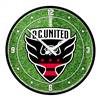 D.C. United: Pitch - Modern Disc Wall Clock