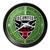 D.C. United: Pitch - Ribbed Frame Wall Clock