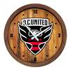 D.C. United: "Faux" Barrel Top Clock  