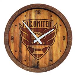 D.C. United: Branded "Faux" Barrel Top Clock  