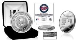 Minnesota Twins Silver Mint Coin  