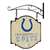 Indianapolis Colts Metal Tavern Wall Art   