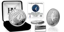 Minnesota Timberwolves Silver Mint Coin  