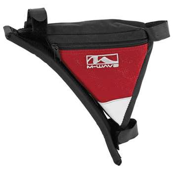 M-Wave  Rotterdam Shoulder Frame Bicycle Bag in Black/Red