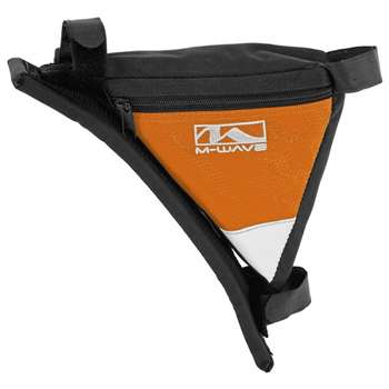 M-Wave  Rotterdam Shoulder Frame Bicycle Bag in Black/Orange