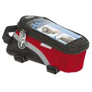 M-Wave Bike Bicycle Rotterdam Smartphone Top Tube Bag in Red