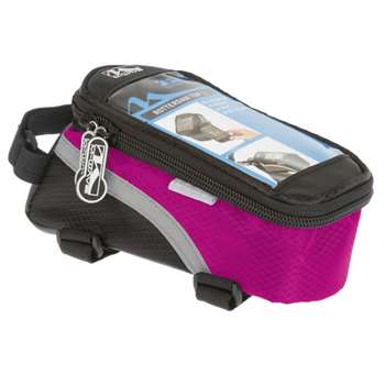 M-Wave Bike Bicycle Rotterdam Smartphone Top Tube Bag in Pink