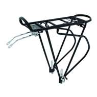 O-Stand Bicycle Bike Traveler Black Alloy Pannier Rack