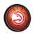 Atlanta Hawks: Basketball - Round Slimline Lighted Wall Sign