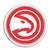 Atlanta Hawks: Modern Disc Wall Sign