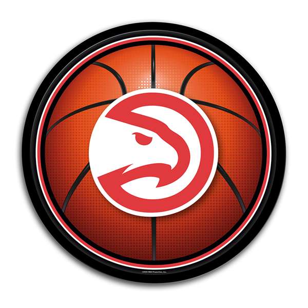 Atlanta Hawks: Basketball - Modern Disc Wall Sign