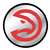 Atlanta Hawks: Modern Disc Mirrored Wall Sign