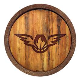 Atlanta Hawks: Logo - "Faux" Barrel Top Sign