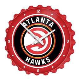Atlanta Hawks: Bottle Cap Wall Clock