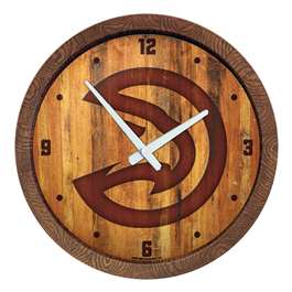 Atlanta Hawks: "Faux" Barrel Top Clock