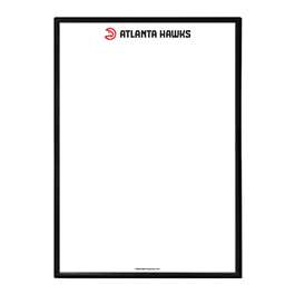 Atlanta Hawks: Framed Dry Erase Wall Sign