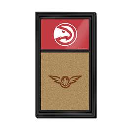 Atlanta Hawks: Dual Logo - Cork Note Board