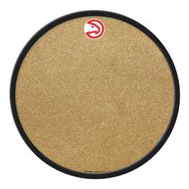 Atlanta Hawks: Modern Disc Cork Board