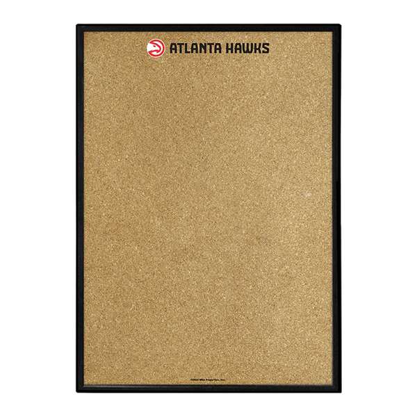 Atlanta Hawks: Framed Corkboard