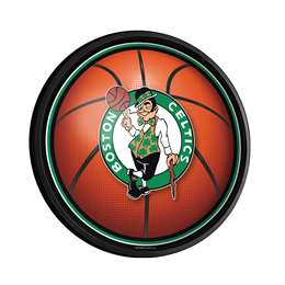 Boston Celtics: Basketball - Round Slimline Lighted Wall Sign