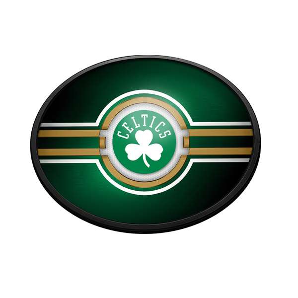 Boston Celtics: Oval Slimline Lighted Wall Sign