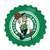 Boston Celtics: Bottle Cap Wall Sign