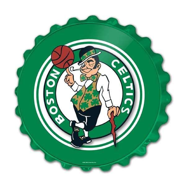 Boston Celtics: Bottle Cap Wall Sign