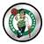 Boston Celtics: Modern Disc Mirrored Wall Sign