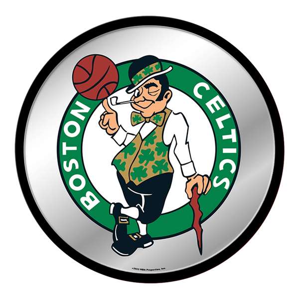 Boston Celtics: Modern Disc Mirrored Wall Sign